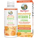 MaryRuth's Megadose Liquid Vitamin C Liposomal | 500mg perサービング | 超吸収 | 免疫 | 抗酸化対応 | コラーゲンフォーメーション | ビーガン | グルテンフリー | 砂糖無料 | 7.6 Oz | 30 サービング