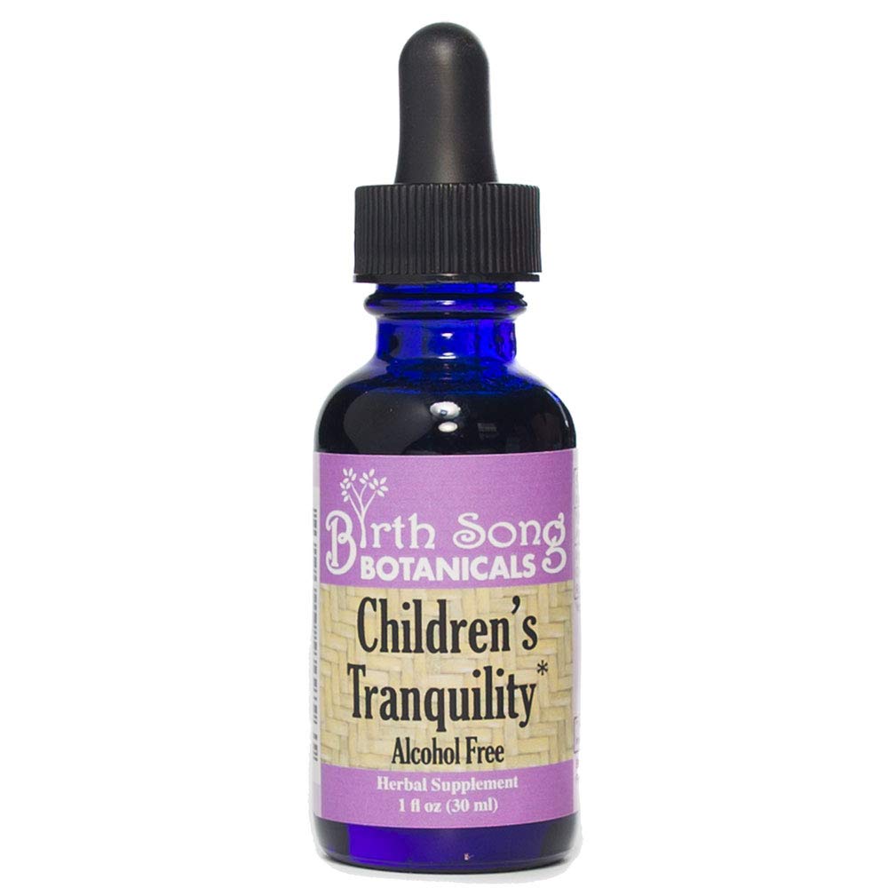 誕生の歌の植物の子供のTranquility Tincture、Valerian RootおよびChamomileの1ozのびんの子供の草の免疫サポート、1ozの草の補足