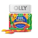 OLLYキッズマルチビタミンGummy、全体的な健康と免疫サポート、*ビタミンとミネラルA、C、D、E、B、亜鉛、キッズChewableサプリメント、サワーフルーティーパンチ風味、70または35デイサプライ - 70カウント