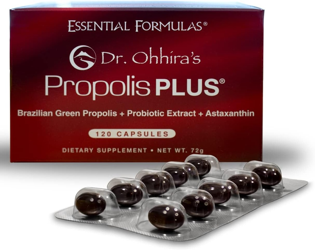 Dr. Ohhira's Propolis Plus with Brazilian Green Propolis, 120 Capsules