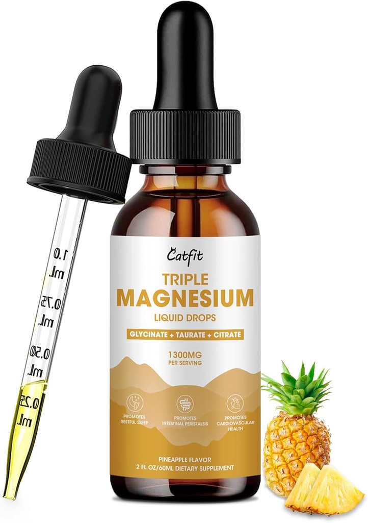 Catfitリンパ排水サプリメントドロップ3Fl Oz
