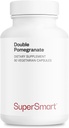 スーパースマート - ダブルポメグラネート(高強度) - 90% Ellagic acid&40% Punicalagins - Pomegranate Extract Supplement - 高度な抗酸化剤|非GMO&グルテンフリー - 90ベジタリアンカプセル