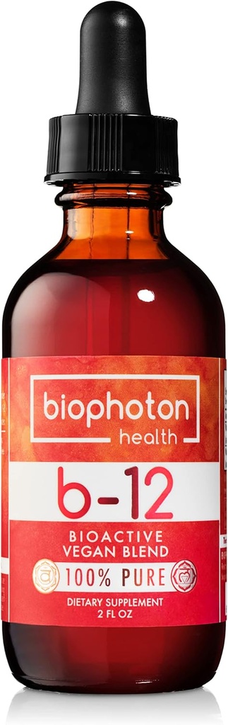 リポソームビタミンB12液サプリメント - 生体活性メチルブレンド - ビーガン&非GMO - 有機グリセリン&砂糖無料(2 Fl Oz)