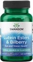 Swanson Lutein&Bilberry 6/20 ミリグラム 120 Sgels