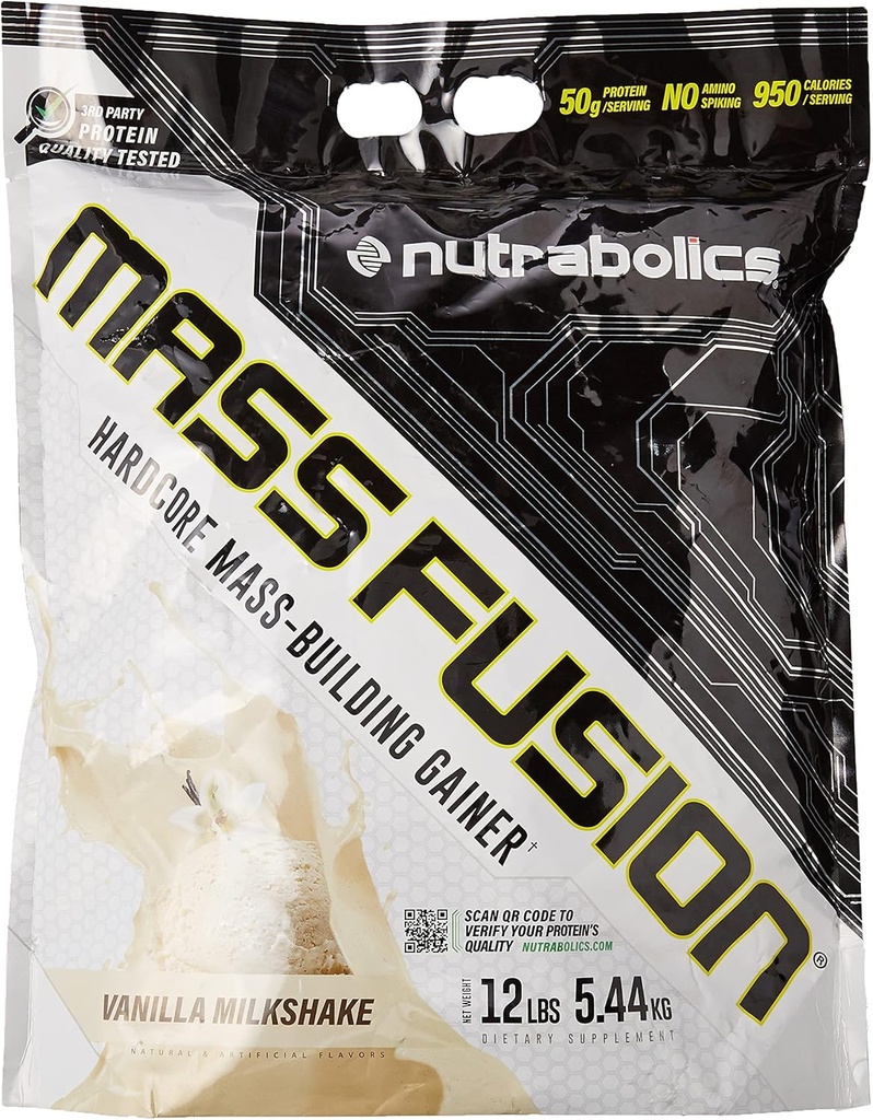 Nutrabolicsの固まりの融合(Vanilla Shake、12 Ib(29のサービング))
