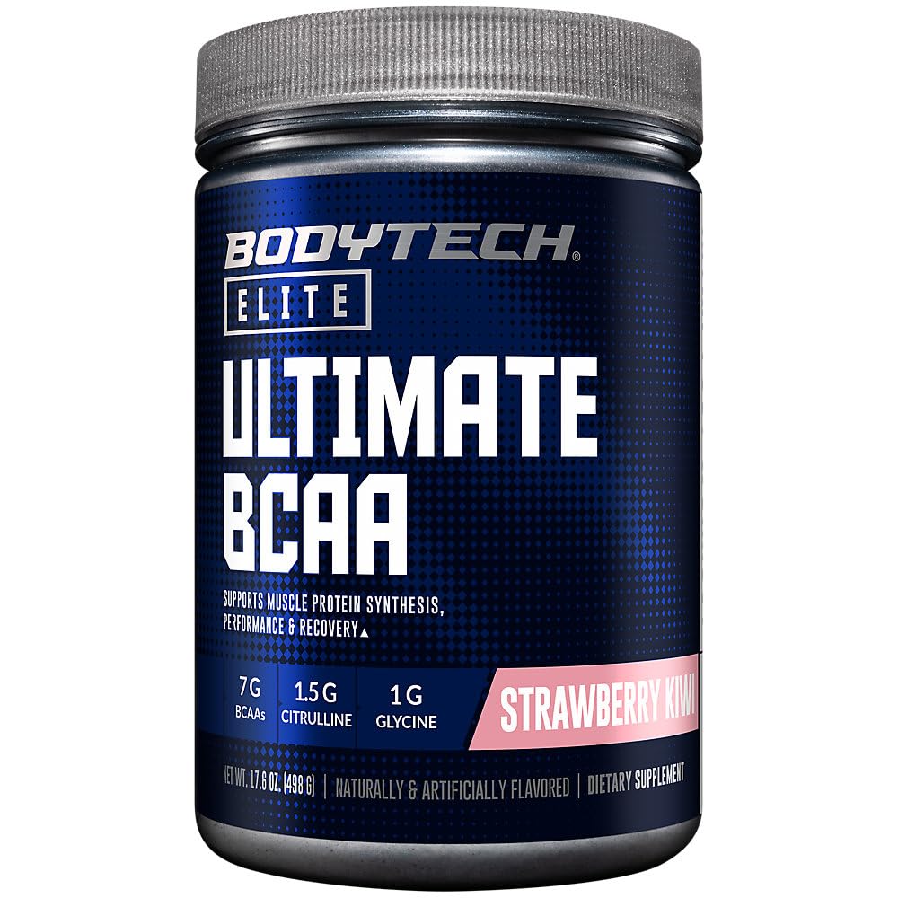 究極のBCAA a「筋肉タンパク質合成をサポート, パフォーマンス, そして、回復 a」 イチゴキウイ (17.6 oz./30 サービング)