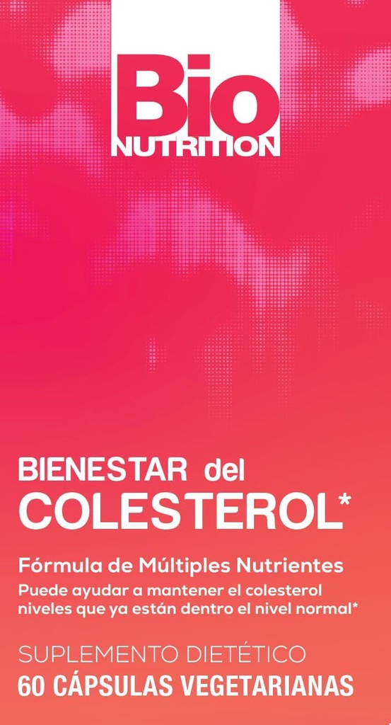 バイオ栄養クロレステロールウェルネス 60 ベジタリアンカプセル | ナチュラルフォーミュラ