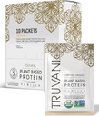 Truvani Vegan Pea Protein Powder | Vanilla | 20g Organic Plant Based Protein | Single Serving Travel Packets | 10 Servings | Keto | Gluten & Dairy Free | Low Carb | No Added Sugar