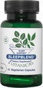Vitanica SleepBlend - 女性のための睡眠&リラクゼーションサポート - メラトニン、バレリアンルート、ビタミンB2&B12&マグネシウム - プロロゴ - 15ビーガンキャップ