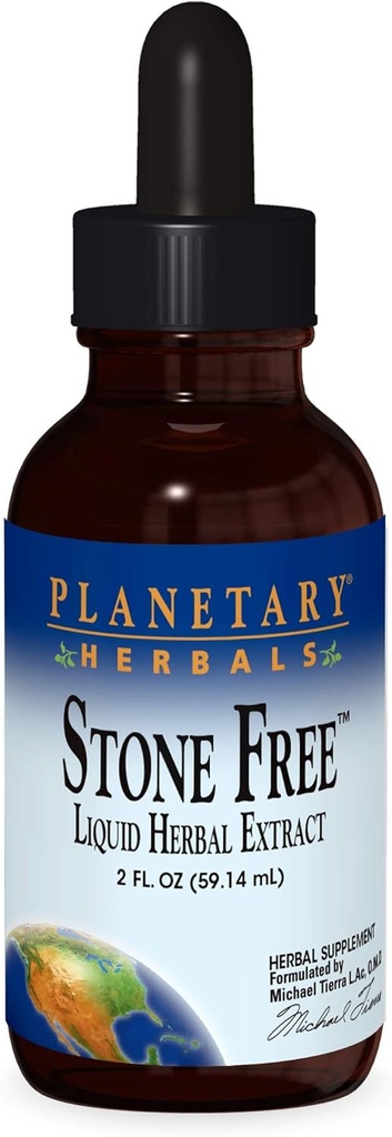 Planetary Herbals Stone Free Liquid Extract Supplement - 4 oz