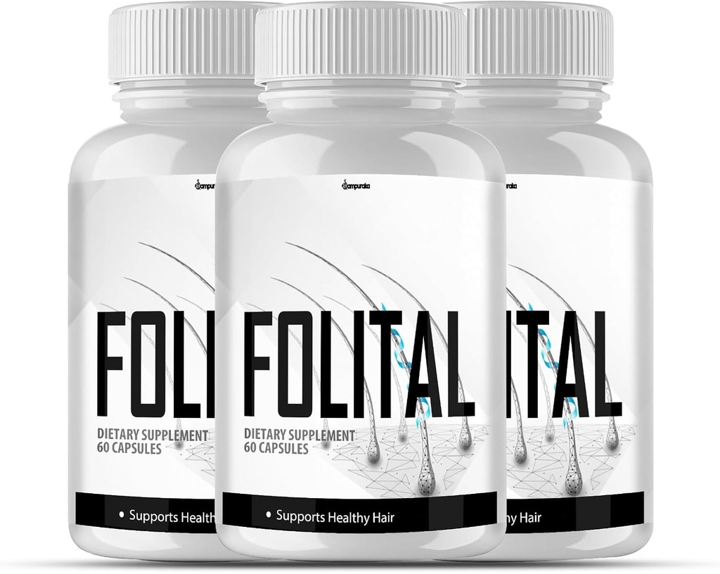 Folital New Advanced Formula Supplement - 3 Packs 90 Days Supply