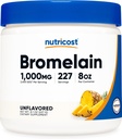 Nutricost Bromelain Powder 8 OZ - Non-GMO, Vegetarian, Gluten Free