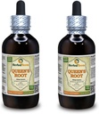 クイーンズ・ルート(Stillingia Sylvatica)チンキ、ドライ・ルーツ・液体エキス(ブランド名:HerbalTerra、米国製)2x4 fl.oz(2x120 ml)