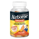 AirborneのビタミンC 750mg (サービングごとの) ゼスタイのオレンジによって味付けられるガミー(びんの42の計算)、ビタミンA C E、Selenium、Echinacea、ジンジャー、酸化防止のGlutenなしの免疫サポート補足が付いているGlutenなしの免疫サポート補足