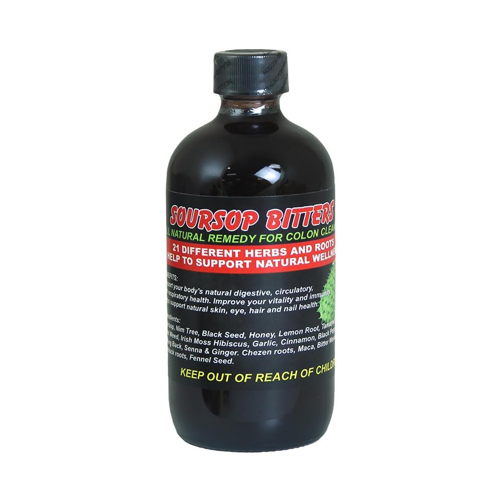 ジェネリックサワーソップビター - 8oz - 免疫サポート - 植物エキスと天然ビターサソップ