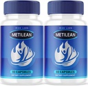 (2パック) Metileanの減量の補足、Melt Stubborn Bellyの脂肪へのMetileanのDitearyの丸薬、Metileanの高度の方式はポンド、Metileanの小箱の検討を失います(120のカプセル)