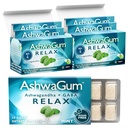 AshwaGumはBetterGum、KSM 66 AshwagandhaおよびGabaの高効力の補足によるRelaXのゴム、サポート圧力および張力救助、ガミー、砂糖なしの、2のパックに代わります