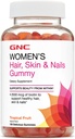 GNC の女性の毛、皮及び釘の Gummy - 熱帯フルーツ、150 のグミーは、強く、健康な毛、皮および釘のための ビオチンを含んでいます