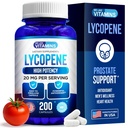 ビタミンLycopeneは男性のためのサプリメント - サービングあたりLycopene 20mg - 200カプセル - 免疫システムと前立腺の健康をサポートするのに役立ちますスーパー抗酸化剤
