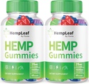 (2 Pack) Hemp Leaf Gummies - Official Formula - Hemp Leaf Gummies with Hemp Extract, Advanced Strength Zen Performance Hemp Blend, Zen Boost Hemp Gummies Maximum Strength, Zen Gummies (120 Gummies)