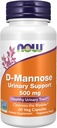 NOWフーズサプリメント、D-Mannose 500mg、非GMOプロジェクト検証、健康な尿路*、60ベジカプセル