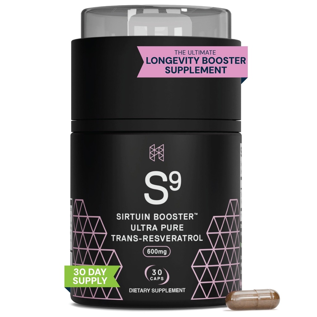 HPN Nutraceuticals SIRTUIN、98%超純粋なトランスレスベラトロール抽出物、Sirtuinの活性化剤、98%のトランスレスベラトロール抽出物の600のmg、30カプセル