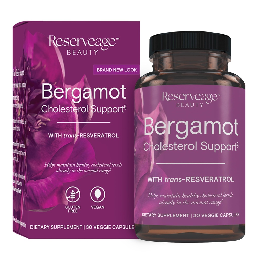 Resveratrol - 心血管サポートと心の健康のための抗酸化サプリメント - ビーガン&非GMO - 30カプセル(30のサービング)