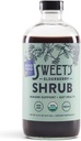 甘いエルダーベリーオーガニックスクラブ | USDA オーガニック | 消化器・免疫サポート | 汎用飲料 | モークテールミキサー | 16oz リサイクルボトル