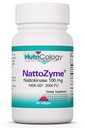 Nutricology NattoZyme - Nattokinase の補足 NSK-SD 2000 FU、人および女性のための 100mg、hypoallergenic、中心サポートのための方式- 60 の菜食主義者の Softgels