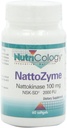 Nutricology NattoZyme - Nattokinase の補足 NSK-SD 2000 FU、人および女性のための 100mg、hypoallergenic、中心サポートのための方式- 60 の菜食主義者の Softgels