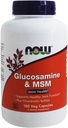 Glucosamine & MSM Plus Chondroitin Sulfate - Now Foods - 180 - VegiCapsule