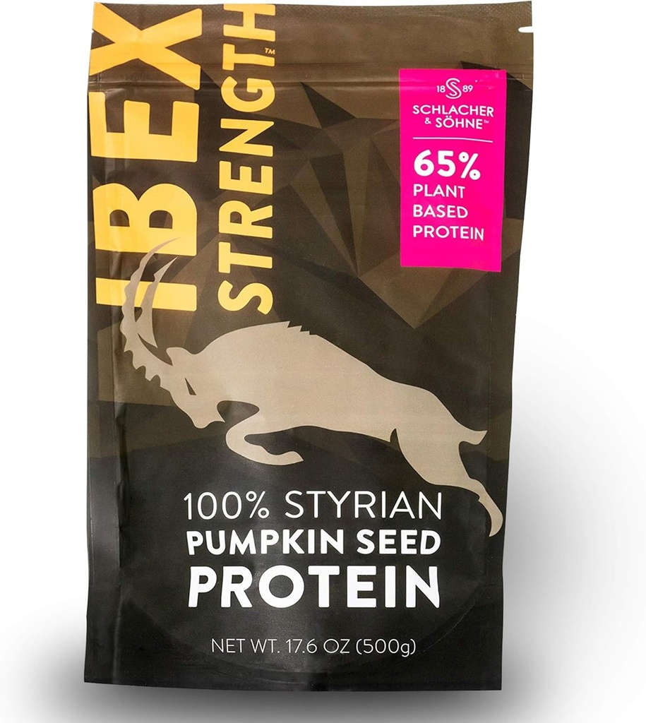 Schlacher&Söhne Styrian Pumpkin Seed Protein Powder:100%Pure, 植物タンパク質, 非GMO, グルテンフリー, 完全菜食主義者の, 添加物なし, ブーストの免疫システム, 消化を改善します, オーストリア製 17.6 OZ