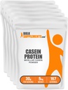 BulkSupplements.comカゼインプロテインパウダー - Micellarカゼインパウダー、スローダイジェストプロテイン - Unflavored&グルテンフリー、30g/サービング、1kg(2.2ポンド)(5パック)