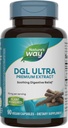 Nature's Way DGL Ultra, Premium Licorice Root Extract, Soothing Digestive Edwards*, GutGard付き, 75 mg/サービングなし, いいえグルテン, 90 ビーガンカプセル (パッケージング 5 月 Vary)