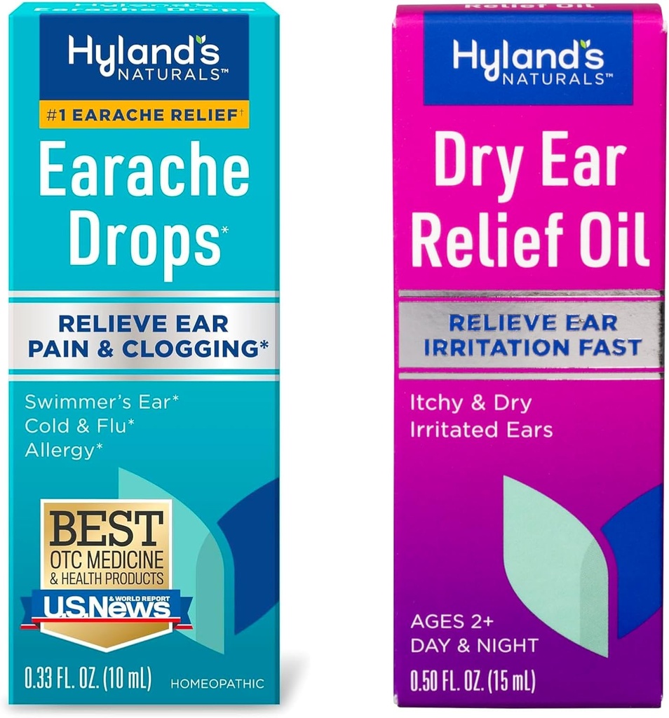 ハイランドの Earache の束は 0.33 Fl の Oz および乾燥した耳の救助オイル、反復する耳の刺激を速く取り除きます、かゆみおよび乾燥した Irritated の耳、年齢 2 および上、日および夜低下のために、0.5 オンス
