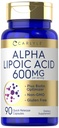 カルリールアルファリポ酸600mg | プラスビオチンオプティマイザ | 90カプセル | 非GMO&グルテンフリーサプリメント