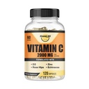 ビタミンC 2000MG、亜鉛40 mg、ビタミンD3 5000 IU、Echinaceaエキス、ローズヒップ、大人のための免疫サポート、免疫ブースター、120ビーガンキャップ、60日の供給、非GMO、フィラーなし