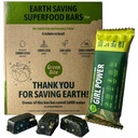 少女のパワープロテインバー 低カロリーの高いタンパク質、最高のフィギュアのための食事代替バー、ビーガンプロテインスナック、鉄リッチプロテインバー、砂糖なし、チキンスピルリナレモン風味、8のパック - グリーンビト