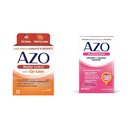 AZO 膀胱制御 Go-Less 毎日のサプリメント | 予防接種と二重保護の軽減に役立ちます | 尿 + 腟のサポート*| 臨床的に証明される女性のプロバイオティックプラス