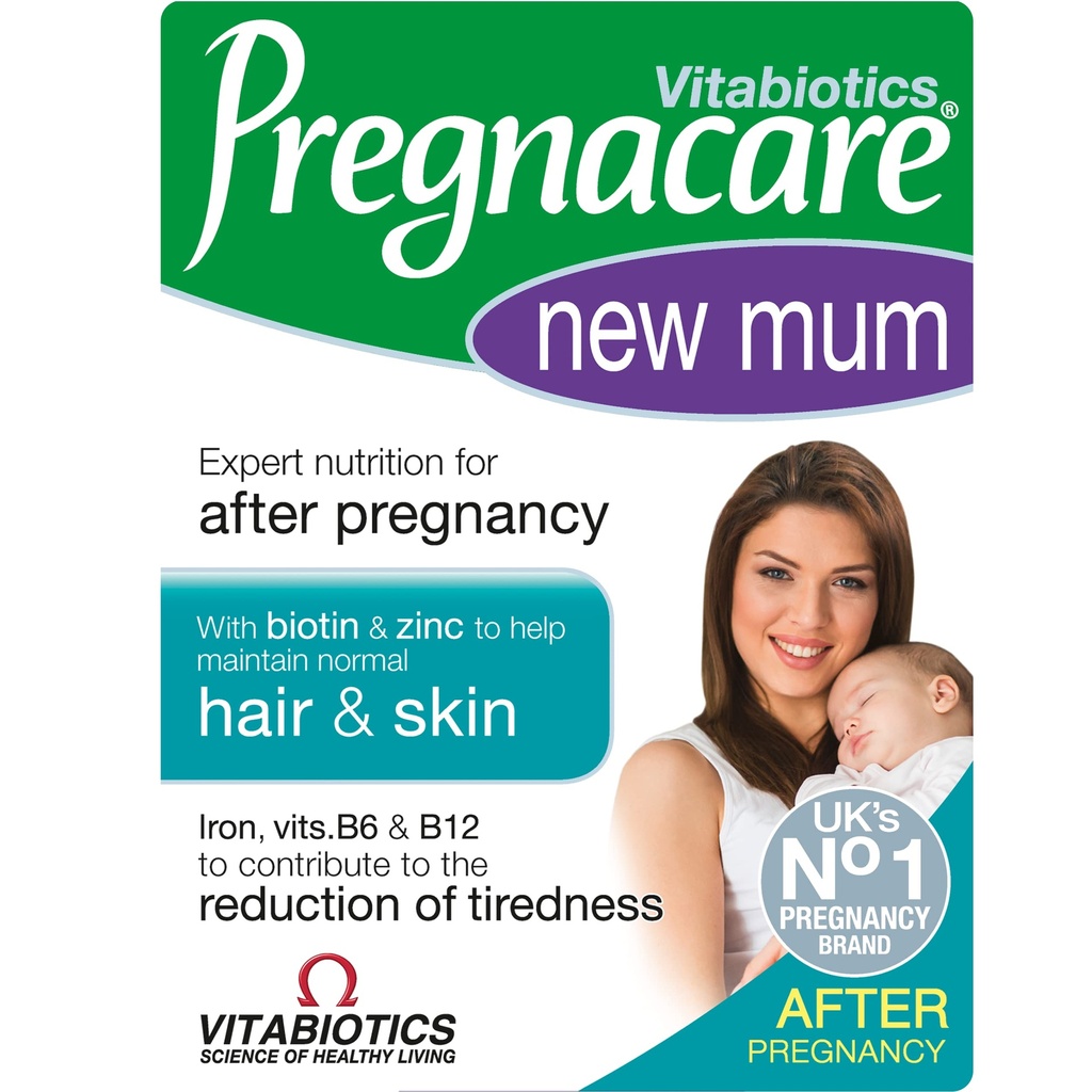 Vitabiotics - プレグナケア - 新しいママ - 56錠