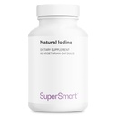 スーパースマート - 1日あたりの自然ヨウ素1000mg(特許取得済み&高強度) - 純粋な海ケルプヨウ素サプリメント - ヨウ素の650ppm | 非GMO&グルテンフリー - 60 ベジタリアンカプセル