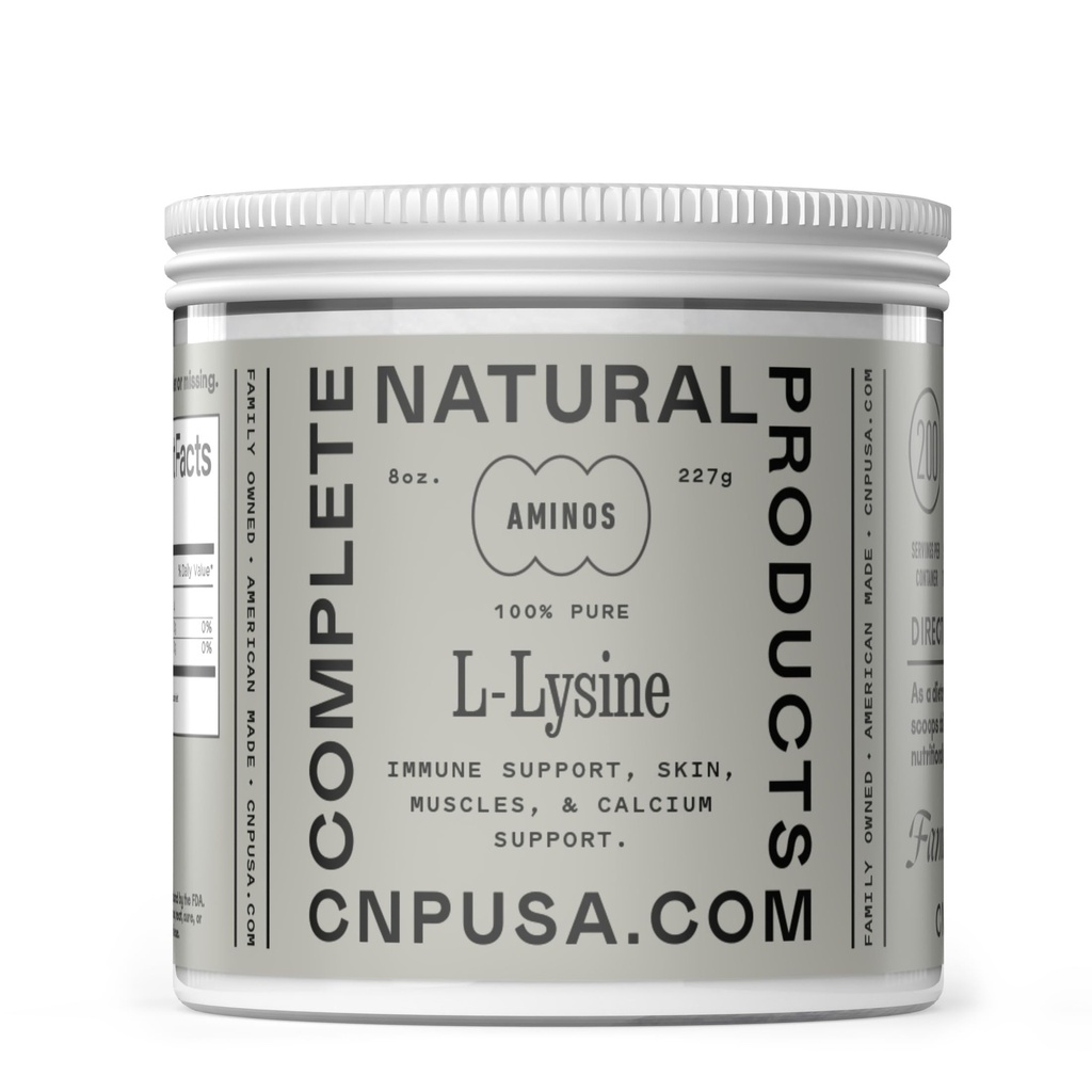 L-Lysineの粉の補足-バルクL-Lysine 8oz、200のサービング