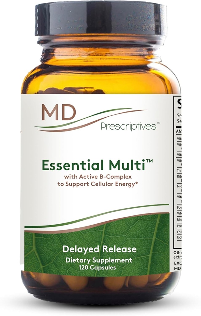 MDの規定 - 必須の多(遅らせられた解放) -高められたホルモン サポートのためのMultivitaminのミネラル複合体補足- 120のカプセル