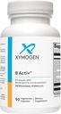 XYMOGEN BはBenfotiamine、Methylfolate、Biotin、ビタミンB6及びB12 (Methylcobalamin b12) - 副腎及び気分サポート(90のカプセル)のためのエネルギー補足とビタミンBの複合体を活動化させました