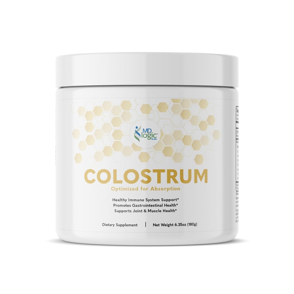 免疫、腸、関節および筋肉の健康サポートのためのMDの論理の健康®によるColostrum - 純粋、ポテント、低い分子の生物活動的なColostrum - 180g - 60のサービング - ニューヨーク製