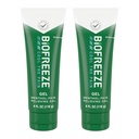 Biofreeze Menthol Pain Relieving Gel 4 FL OZ Tube (Pack Of 2) For Pain Relief Associated With Sore Muscles, Arthritis, Simple Backaches, And Joint Pain (Packaging May Vary)