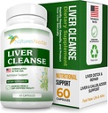 Nature's Nectar Liver Cleanse Detox&Repair - ミルクThistle Liver Detoxによるアクティブ・レバー・サポート・サプリメント - 肝臓の修復と保護、エイド・ファティ・ブライバ&Galbladder Health - 60カプセル