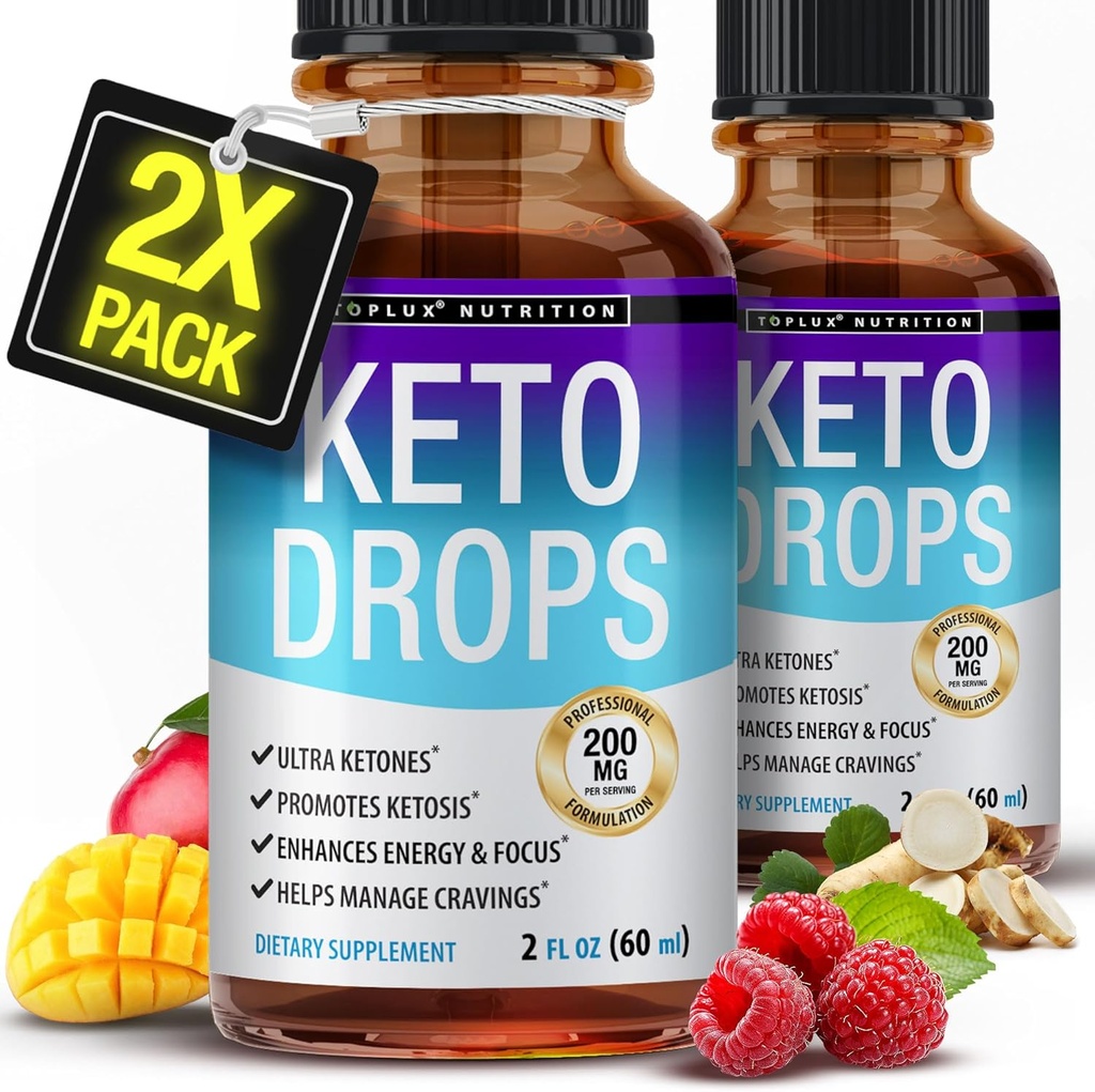 Toplux Ketoの食事療法はKetogenic補足-Ketosis、よりよい吸収の液体、Garcinia Cambogiaを、人及び女性のための支える報酬の方式を低下させます