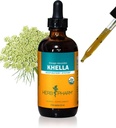 Herb Pharm Khellaの呼吸器システム サポートのための液体のエキス - 4 Ounce