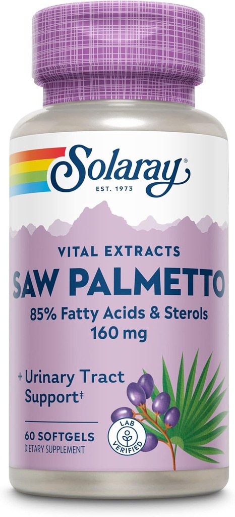 Solaray は Palmetto 160mg を見た | アメリカはパーム | 60 真珠